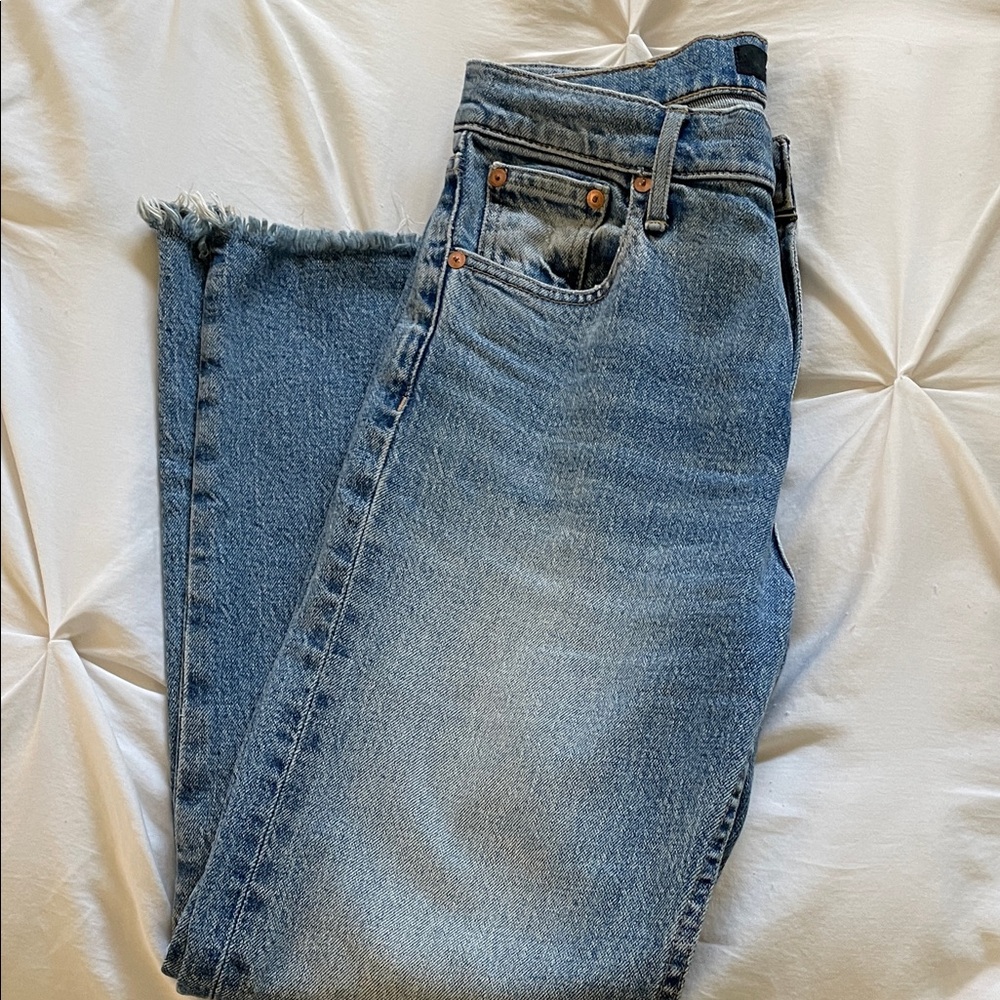 Able Blue Straight Leg Women's Jeans